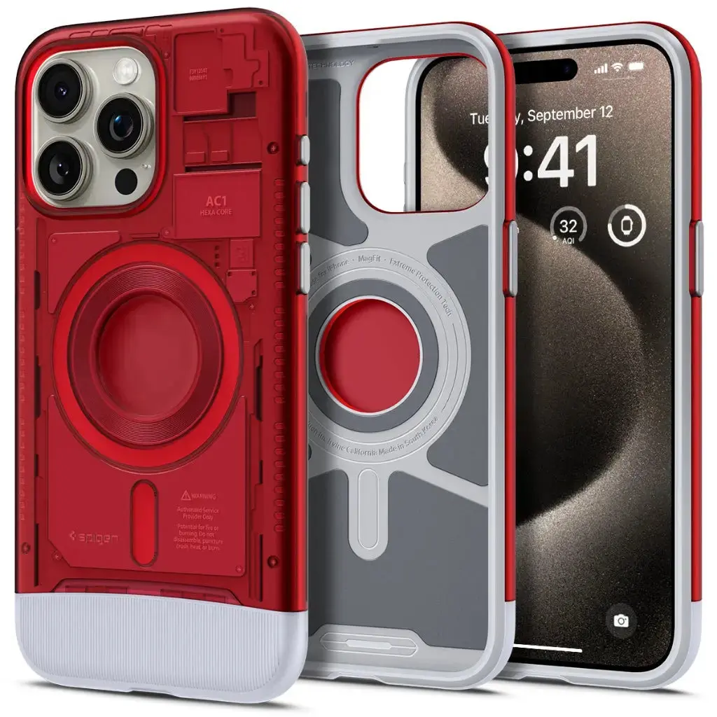 iPhone 15 Pro Max Case Classic C1 Magfit Magsafe Case - Image 11