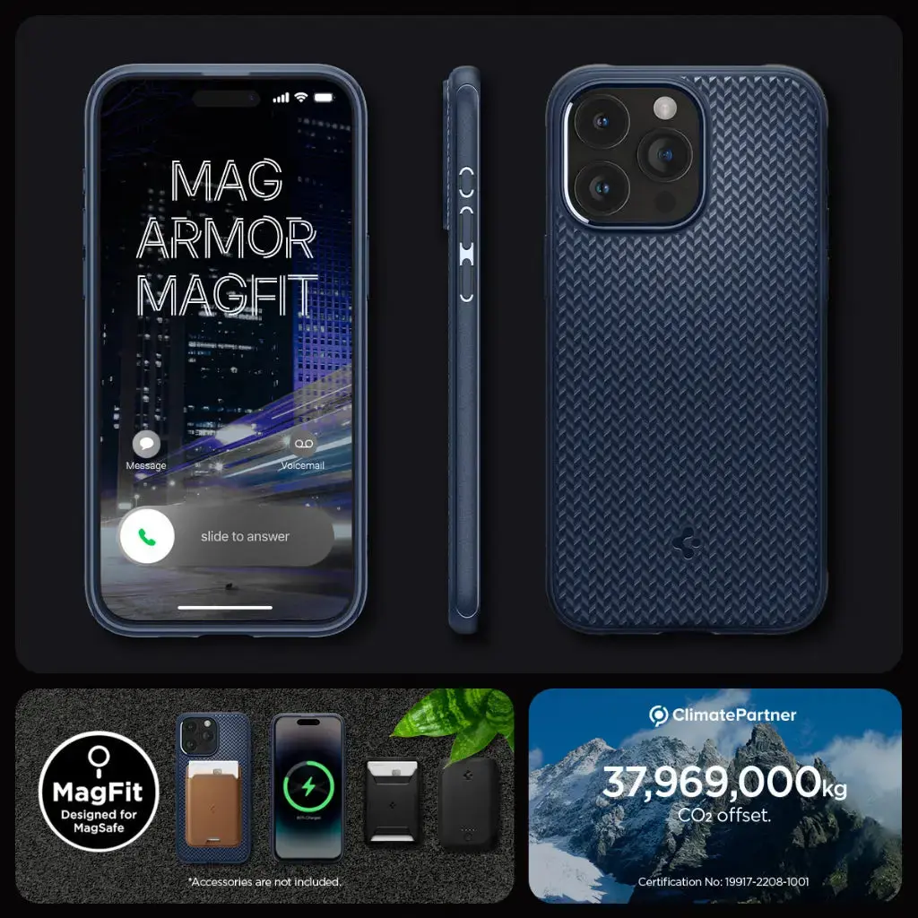 iPhone 15 Pro Max Case Mag Armor Magfit Magsafe Case - Image 7