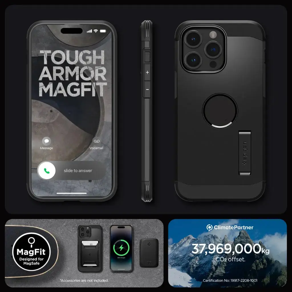 iPhone 15 Pro Max Case Tough Armor Magfit Magsafe Case - Image 8