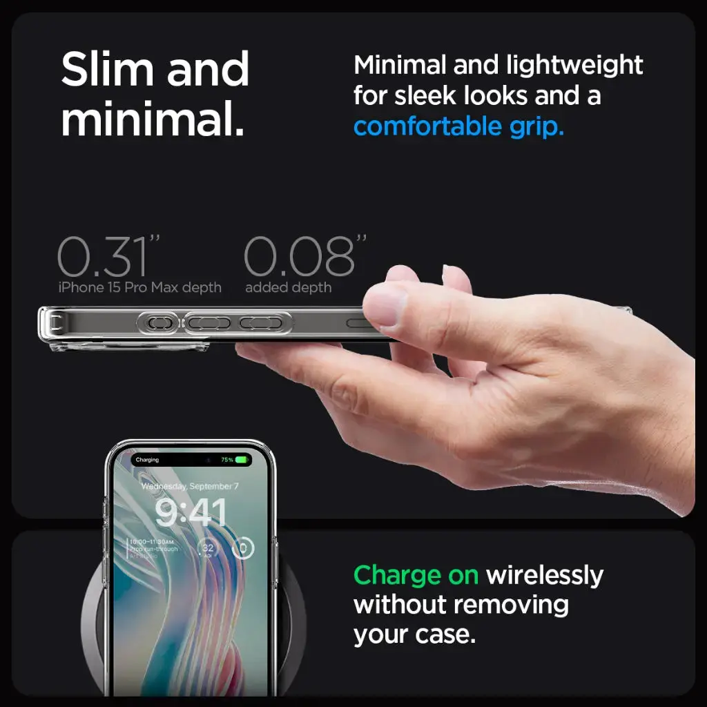 iPhone 15 Pro Max Case Ultra Hybrid Frost - Image 7