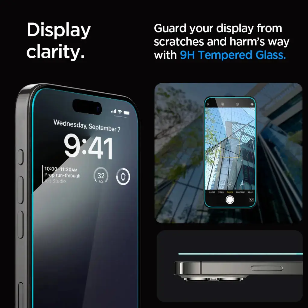 [2 Pack] iPhone 15 Pro Screen Protector Glas.tR EZ Fit - Image 7