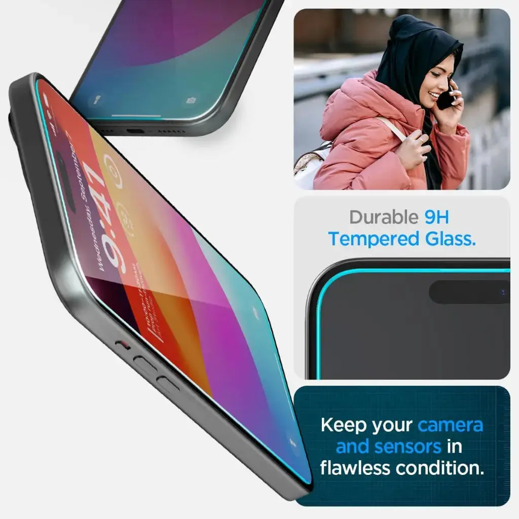 iPhone 16 / iPhone 15 Screen Protector Glas.tR EZ Fit - Image 3