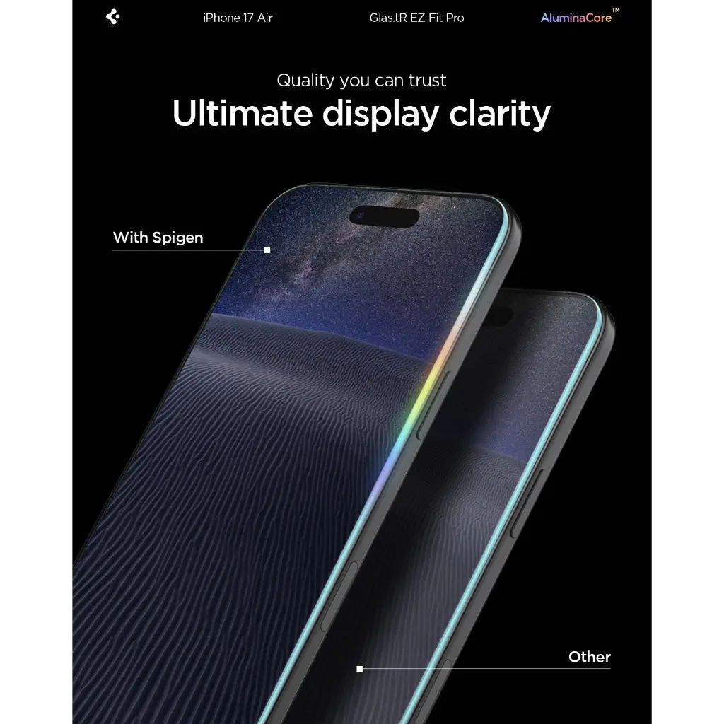 [1 Pack] iPhone Air Privacy Screen Protector Glas.tR EZ Fit Pro HD - Image 5