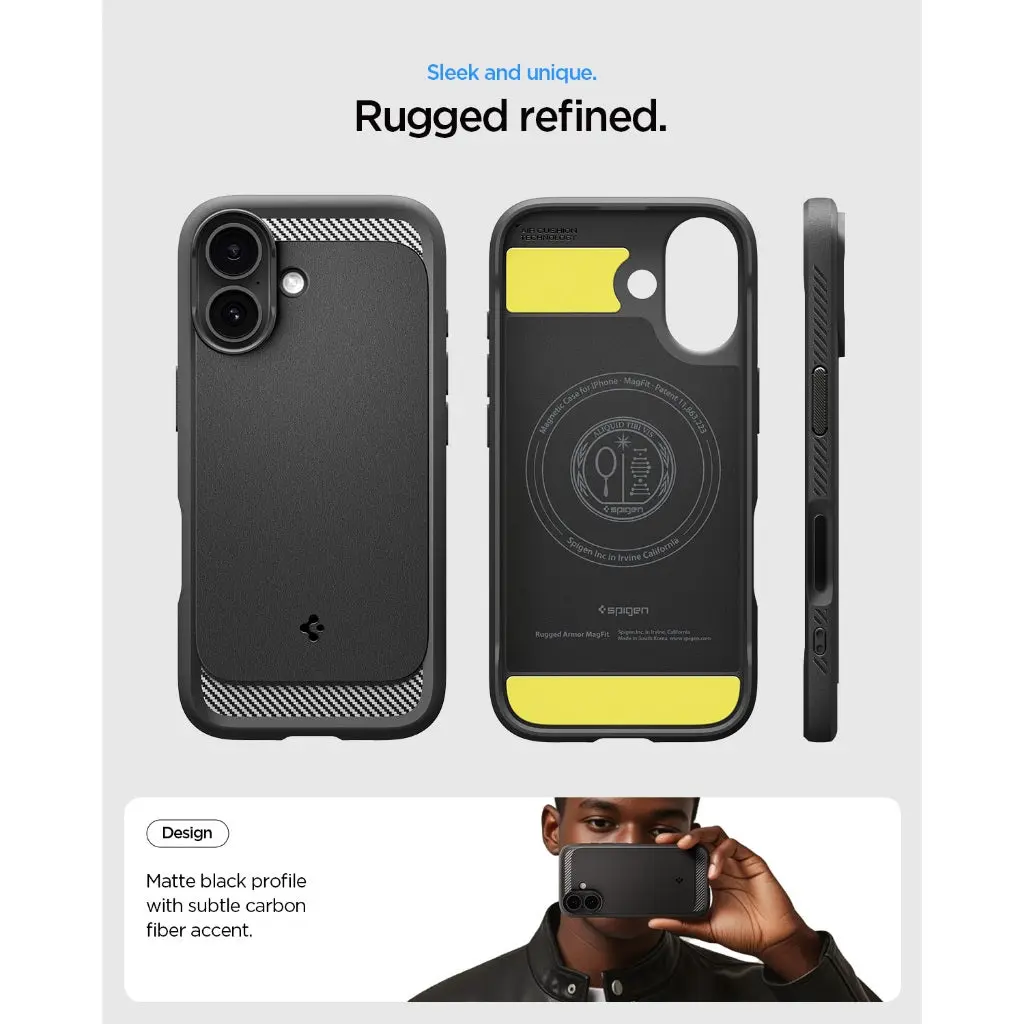 iPhone 17 Case Rugged Armor Magfit - Image 4