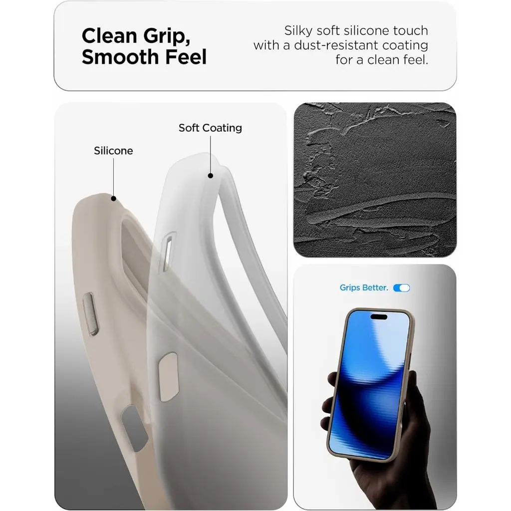 iPhone 17 Pro Max Case Silicone Fit MagFit - Image 4