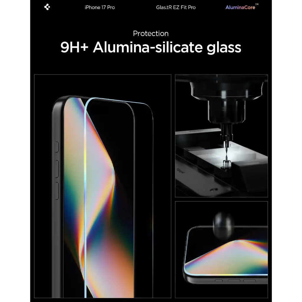[1 Pack] iPhone 17 Pro / iPhone 17 Privacy Screen Protector Glas.tR EZ Fit Pro HD - Image 3