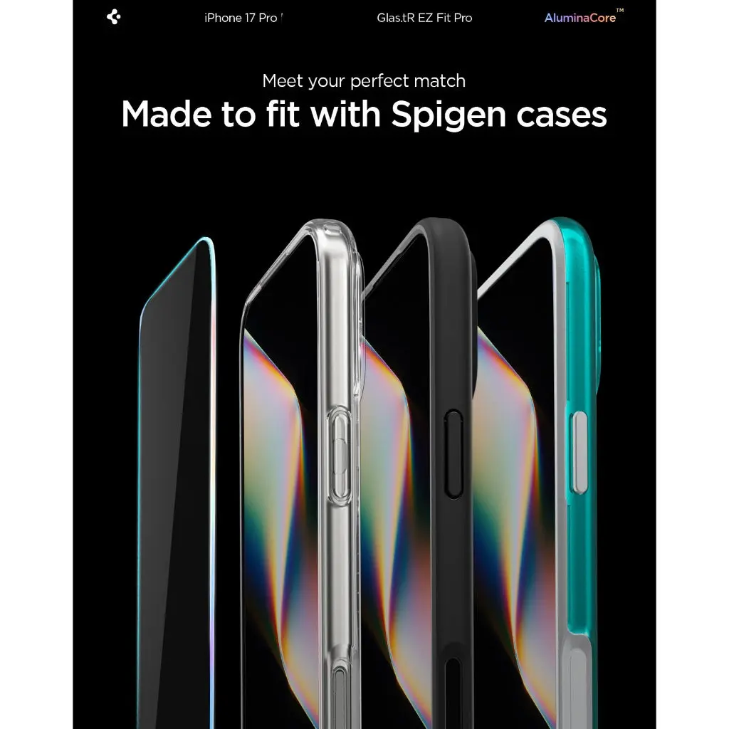 [1 Pack] iPhone 17 Pro / iPhone 17 Privacy Screen Protector Glas.tR EZ Fit Pro HD - Image 8