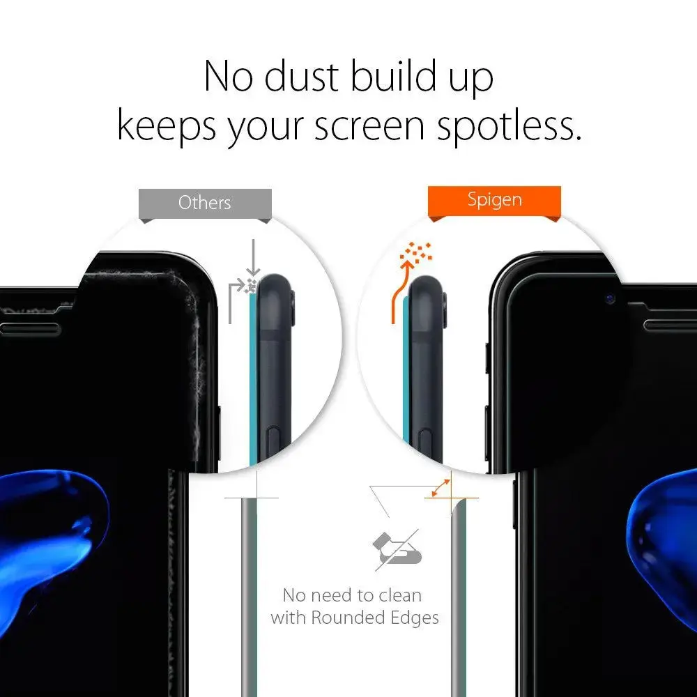 iPhone 7 / iPhone 8 Screen Protector GLAS.tR Slim - Image 2