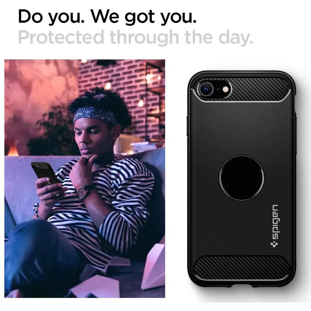 iPhone SE Case Rugged Armor - Image 6
