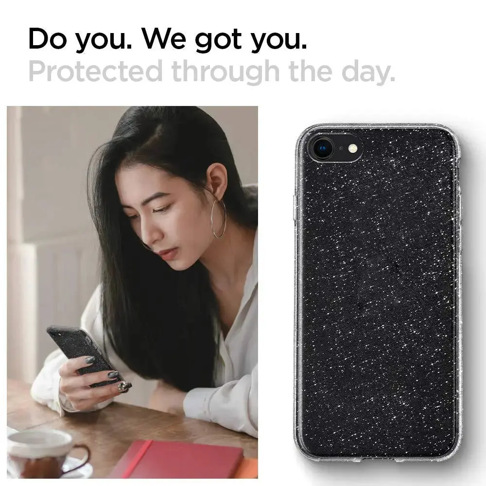 iPhone SE (2022 / 2020) / iPhone 8 / iPhone 7 Case Liquid Crystal Glitter - Image 7