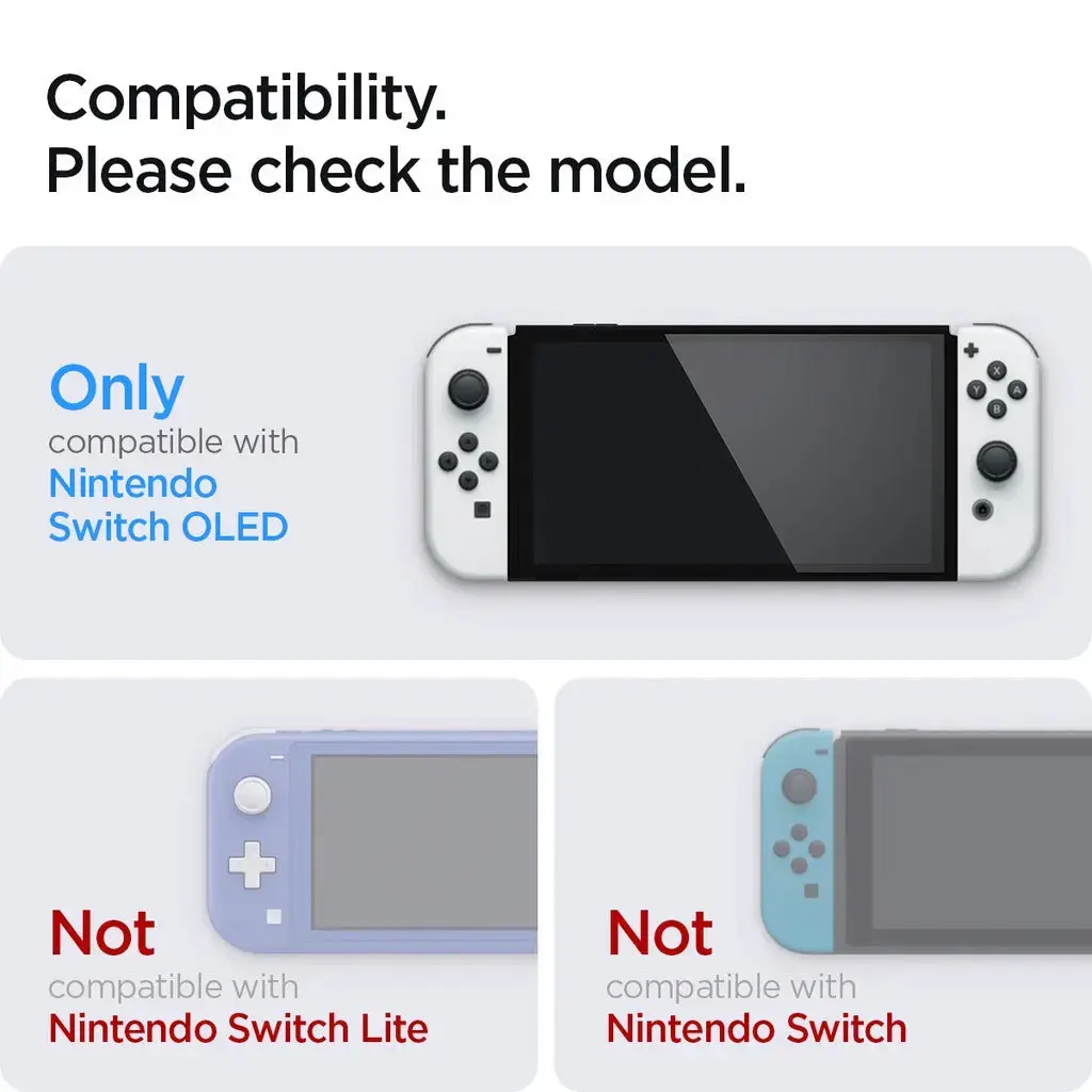 [2 Pack] Nintendo Switch OLED Screen Protector EZ FIT GLAS.tR - Image 2