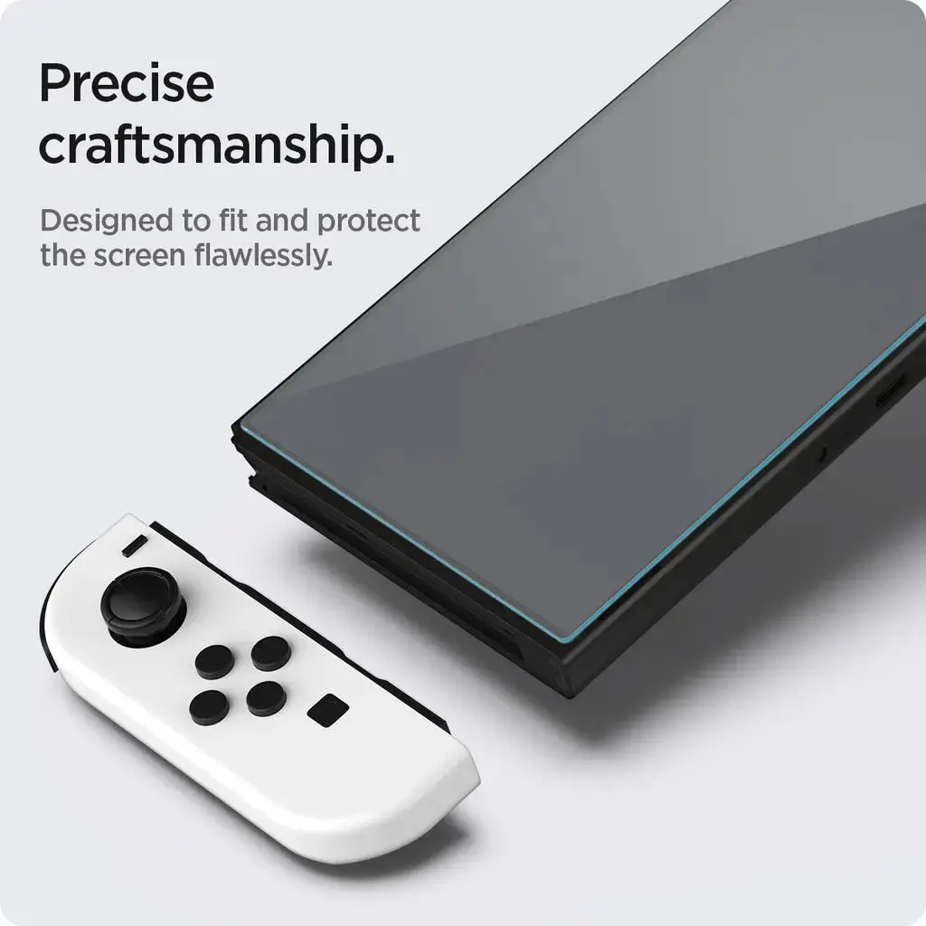 [2 Pack] Nintendo Switch OLED Screen Protector EZ FIT GLAS.tR - Image 4