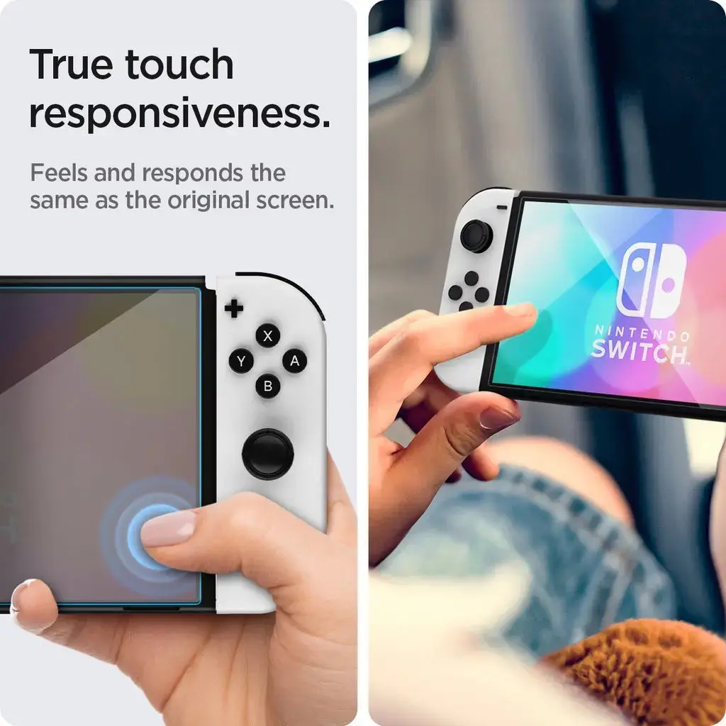 [2 Pack] Nintendo Switch OLED Screen Protector EZ FIT GLAS.tR - Image 6