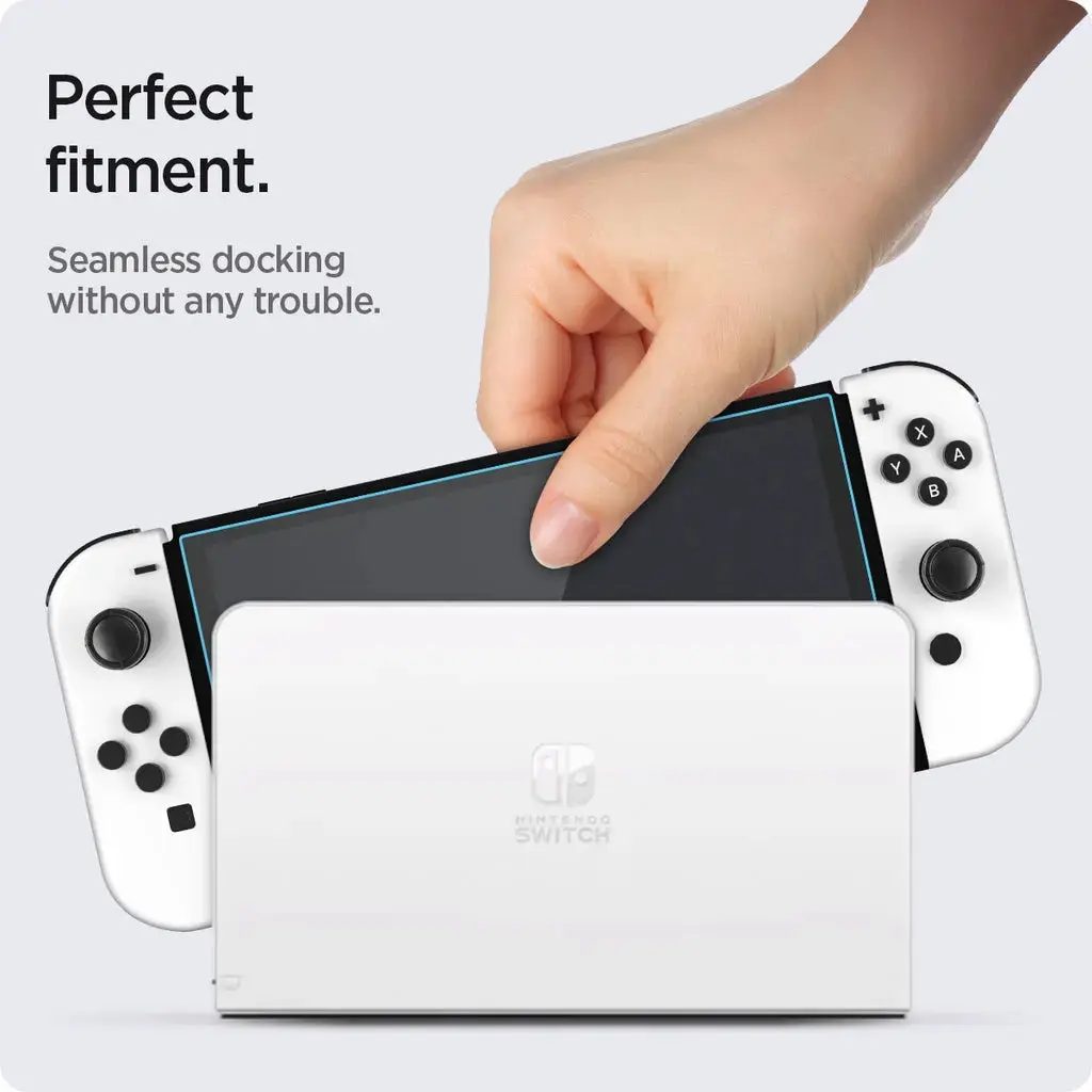 [2 Pack] Nintendo Switch OLED Screen Protector EZ FIT GLAS.tR - Image 7