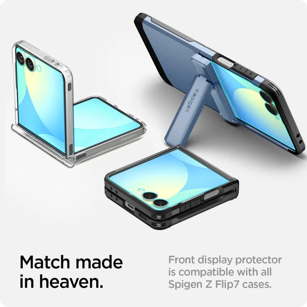 [1 Pack] Galaxy Z Flip 7 Tempered Glass Glas.tR EZ Fit HD - Image 6