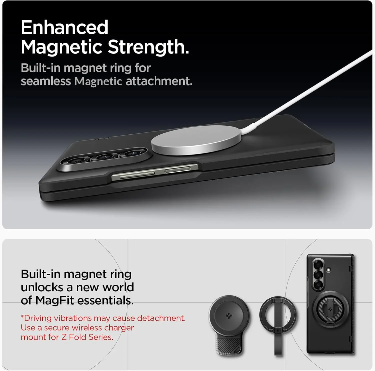 Galaxy Z Fold 7 Case Slim Armor Pro MagFit - Image 5
