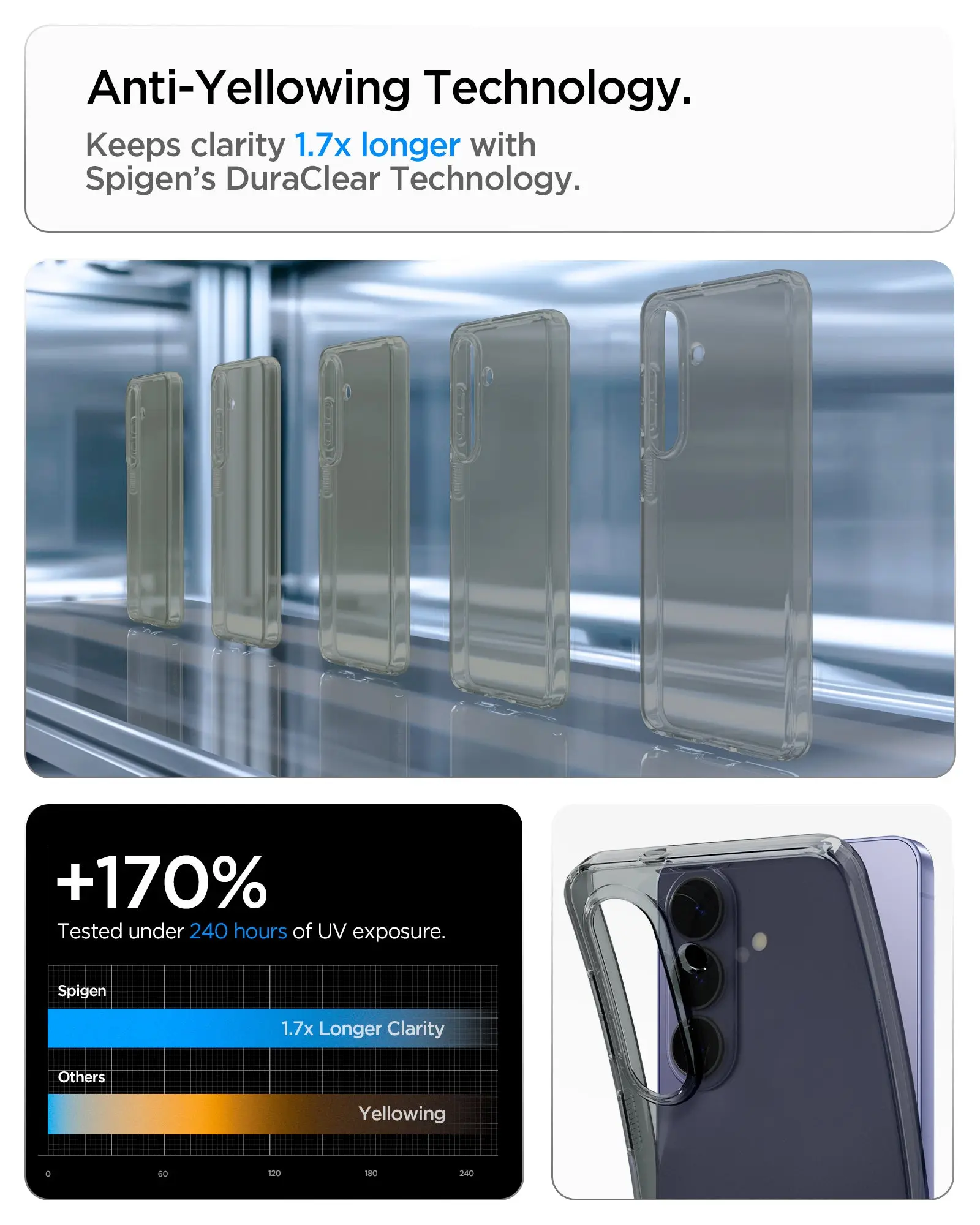 Samsung S26 Case 6.3" Liquid Crystal Clear - Image 3