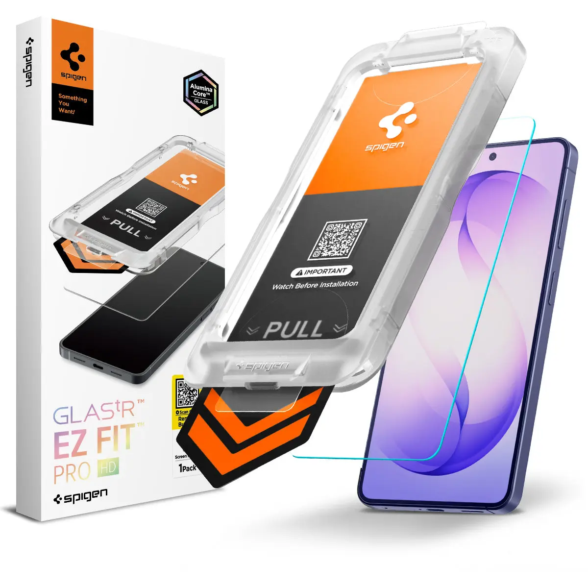 Samsung S26 Screen Protector 6.3" Glas.tR EZ Fit Pro HD [1 Pack]