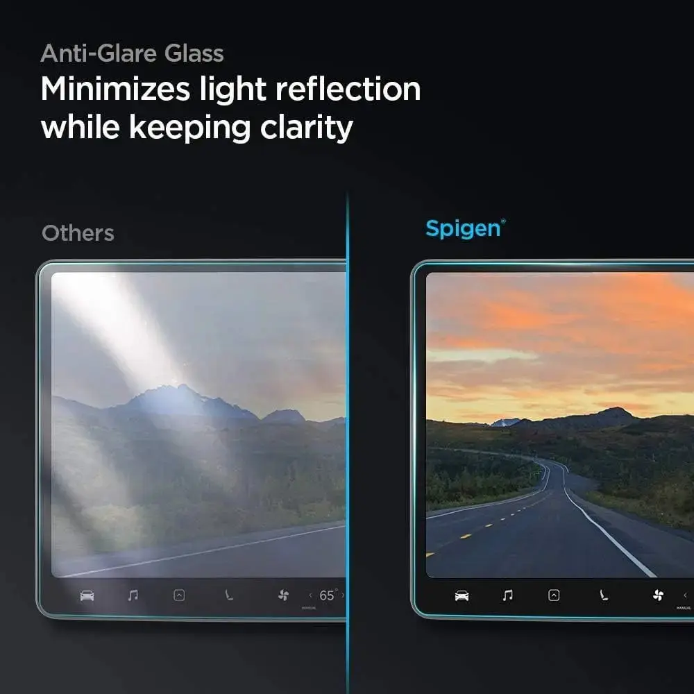Tesla Model 3 / Y Screen Protector EZ Fit Glas.tR Matte - Image 3