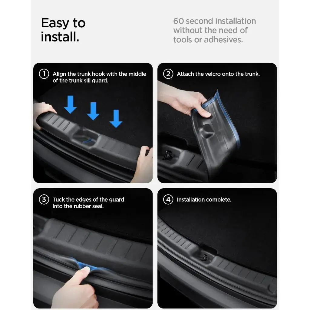 Tesla Model Y Juniper (2026/2025) Trunk Sill Guard TG100-YJ - Image 6