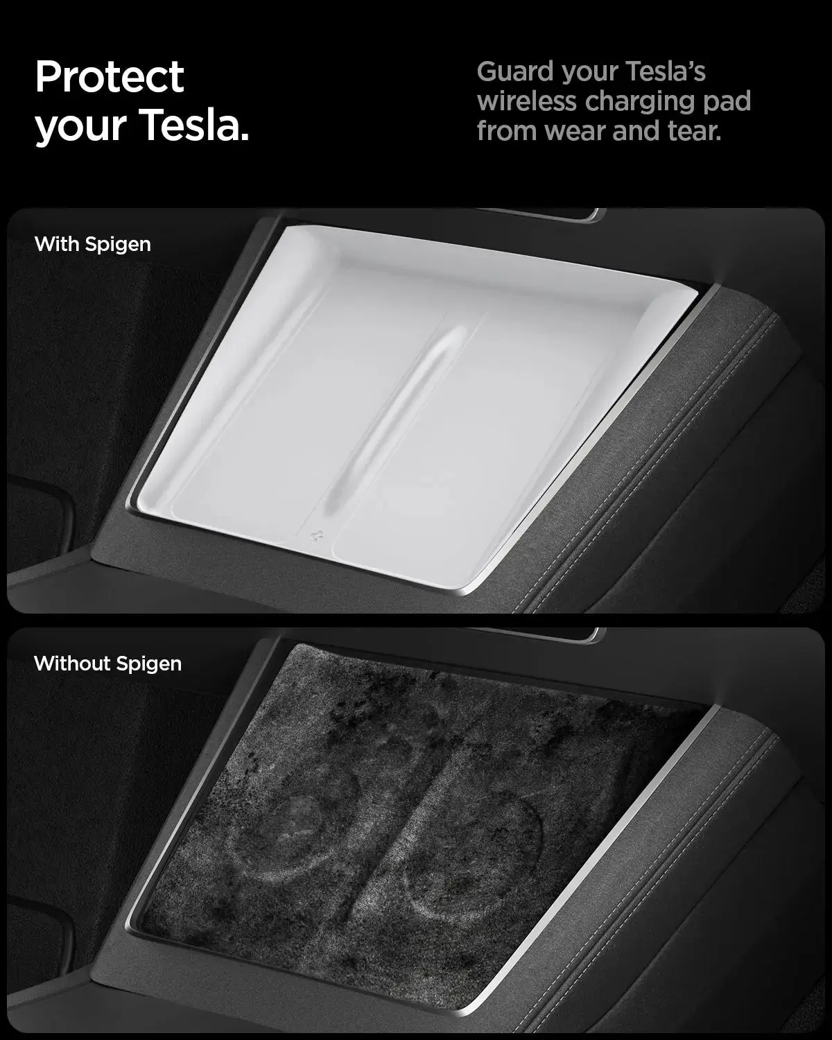 Tesla Model Y Juniper (2026 / 2025) Wireless Charging Pad Cover TO261JH - Image 11