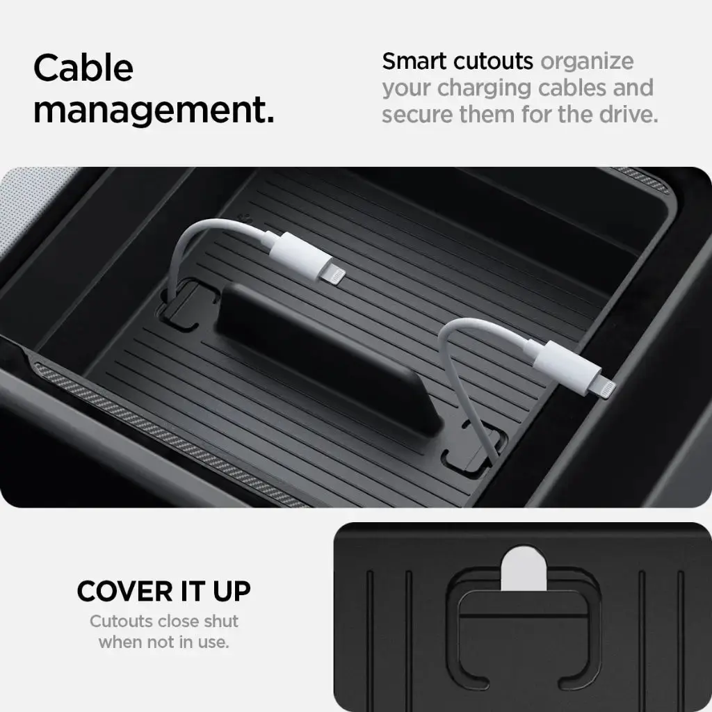 Tesla Model Y Juniper (2026/2025) / Model 3 Highland (2026) Armrest Console Organizer - Image 4