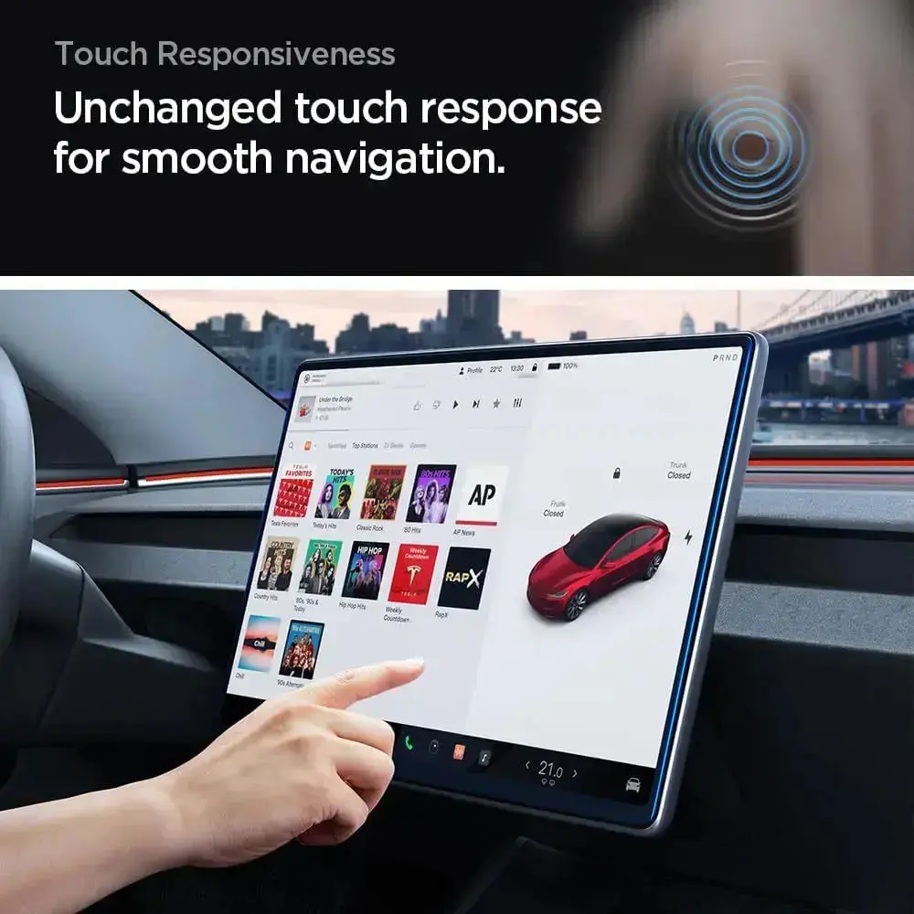 Tesla Model Y Juniper (2025) / Model 3 (2026/2025/2024) 15.4" Screen Protector - Image 7