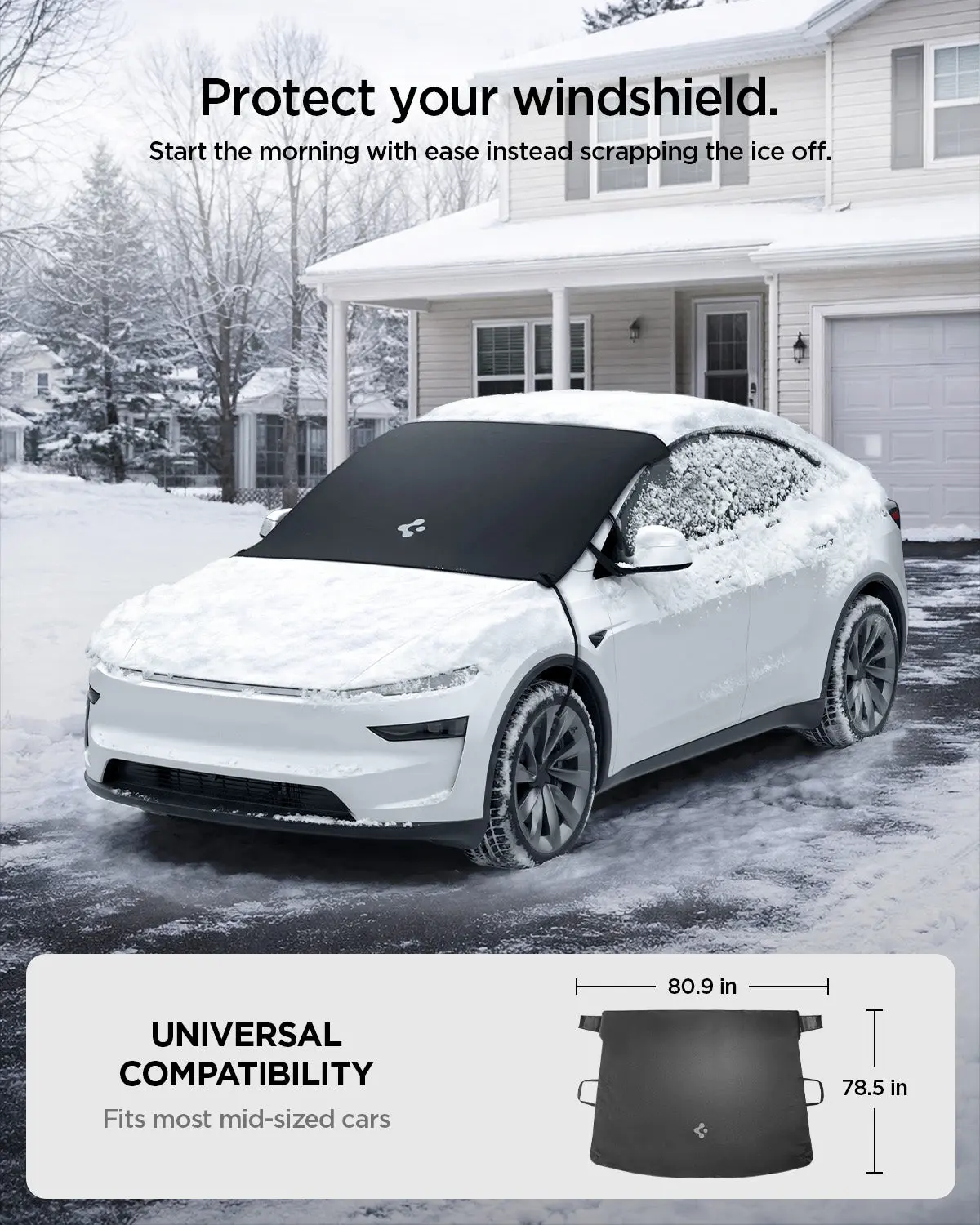Tesla Model Y Juniper (2026/2025) / Model 3 Windshield Cover WC100 - Image 2