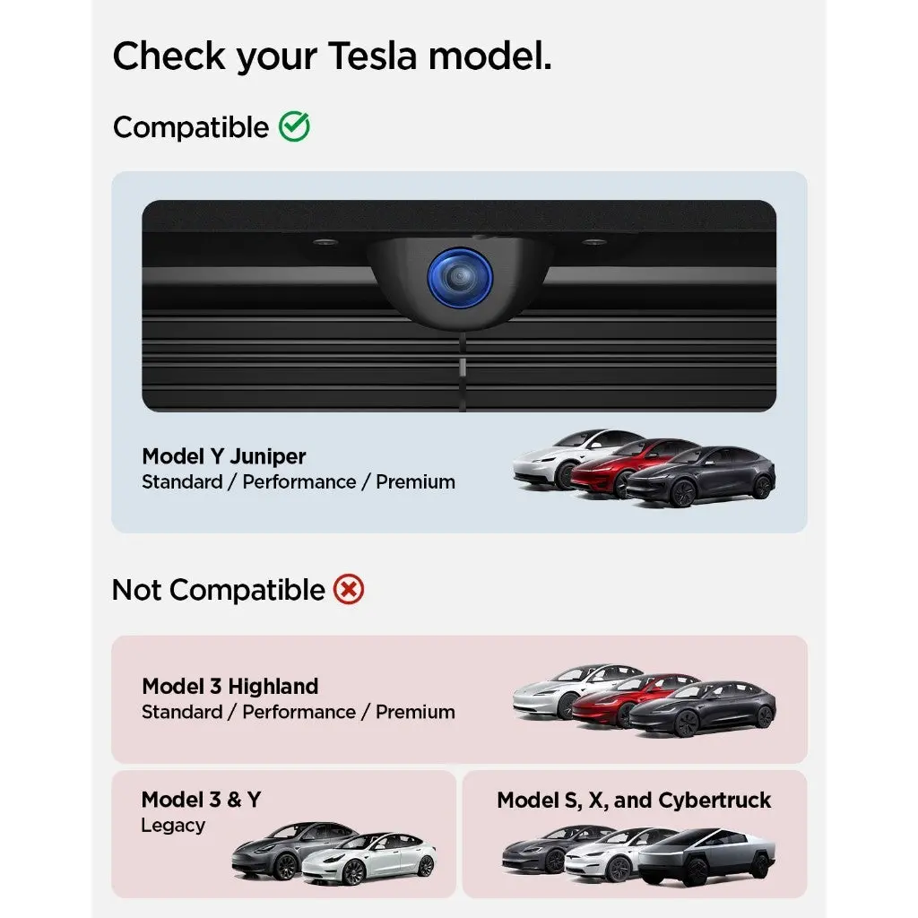 Tesla Model Y Juniper (2026/2025) Front Camera Lens Cover TO331 - Image 2