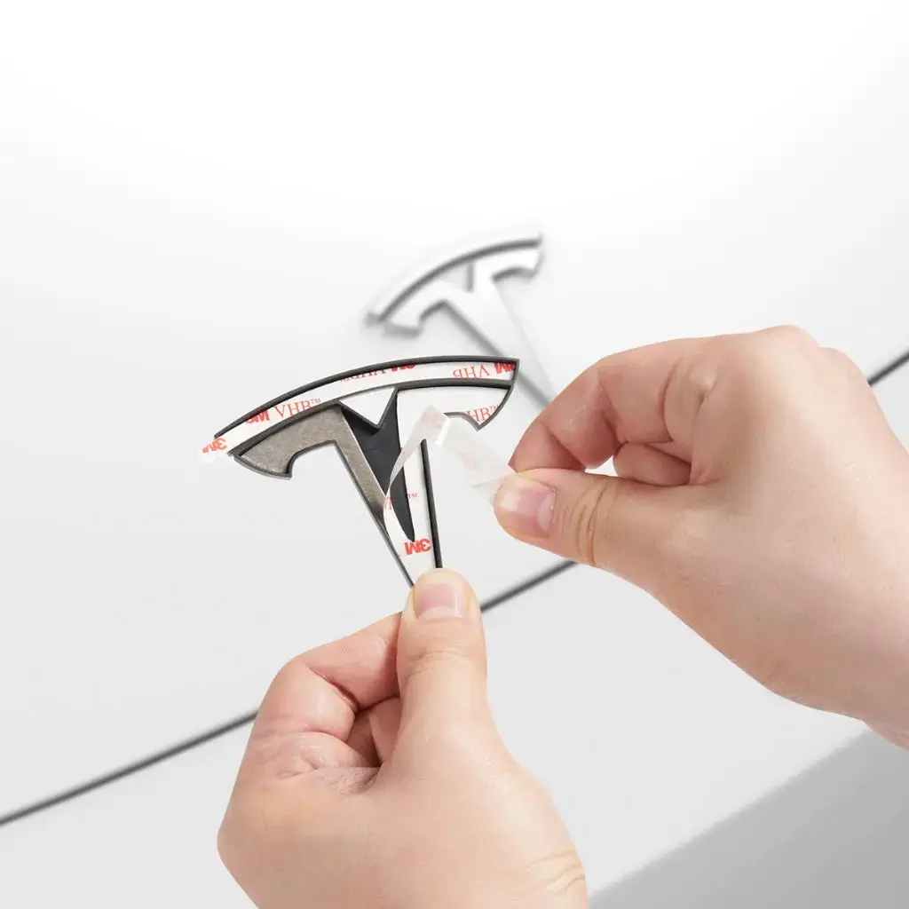 Tesla Model Y Juniper (2026/2025) Front Emblem Logo Cover TD100B - Image 9
