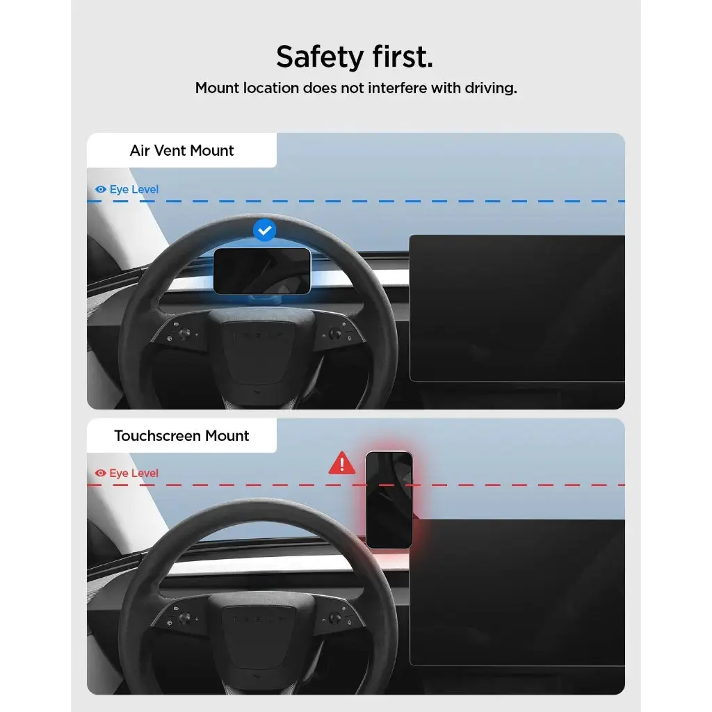 Tesla Model Y Juniper / Model 3 Highland Air Vent Magnetic Car Mount - Image 6