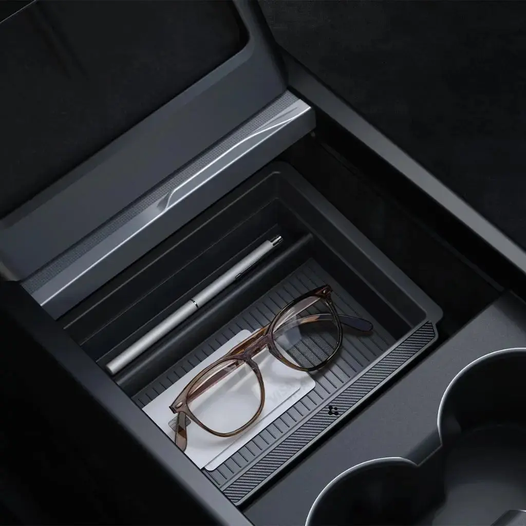 Tesla Model Y Juniper (2026/2025) / Model 3 Highland (2024-2026) Center Console Organizer Tray - Image 3