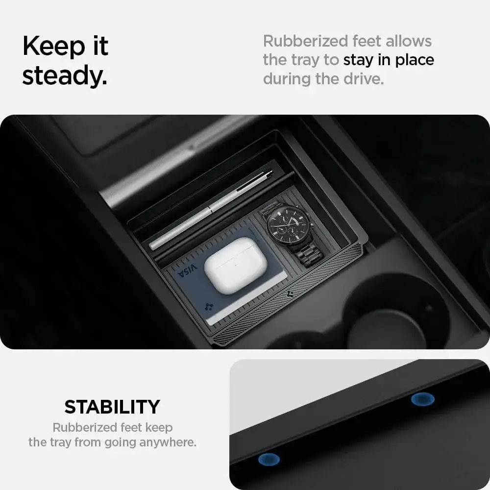 Tesla Model Y Juniper (2026/2025) / Model 3 Highland (2024-2026) Center Console Organizer Tray - Image 5
